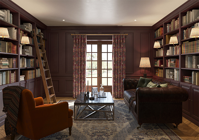 Oakmere, Carmine - Made to Measure Curtains - Image 13